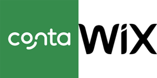 Integrasjon mellom Conta og WIX