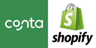 Integrasjon mellom Conta og Shopify